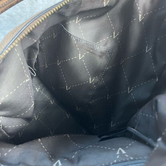 VINCE CAMUTO Toasted Tan / Light Brown Pebbled Leather Hobo Shoulder Bag - Picture 12 of 14